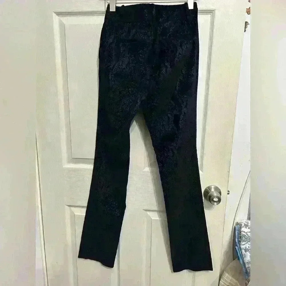 !!NOT FOR SALE!! Frame Pants Women Velvet Snake Pattern - Picture 3 of 4